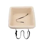 Luksus biltaske m. lammeskind | 2 str. | OUTLET